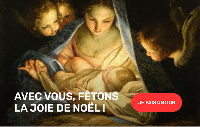 Avec vous, fêtons la joie de Noël ! Je fais un don