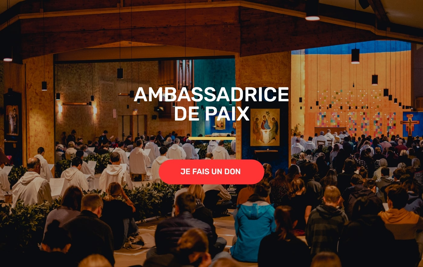 Ambassadrice de paix. Je fais un don.